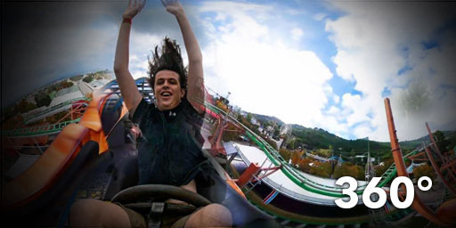 Rollercoaster in first person